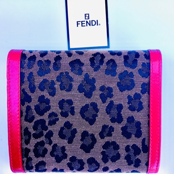 Fendi Handbags - Fendi Leopard Print Wallet